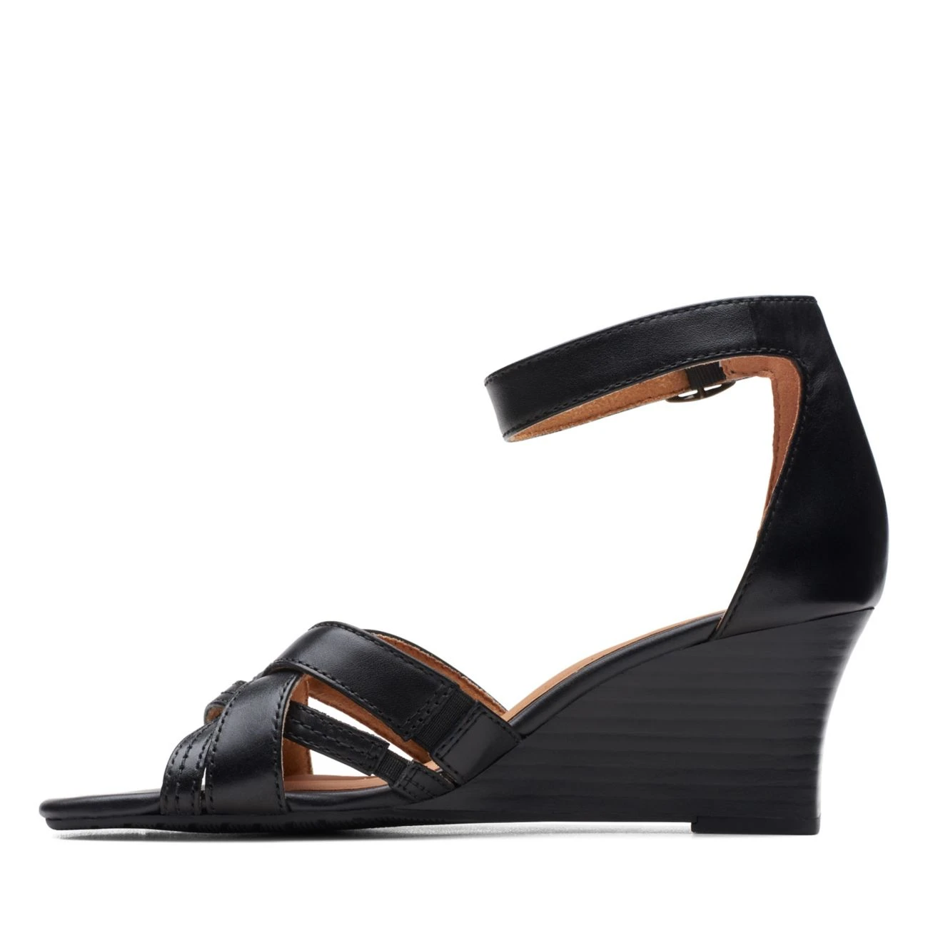 Clarks Cielo Charm Black Leather 5 Clarks Cielo Charm Black Leather - Image 5