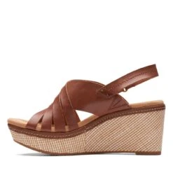 Clarks Elleri Grace Tan Leather -Clarks Step Deals Store 26171533 W 5