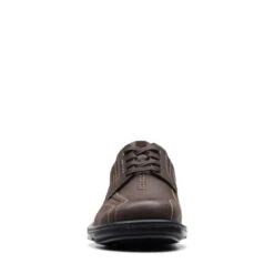 Clarks Gessler Lace Dark Brown Leather -Clarks Step Deals Store 26171540 W 3