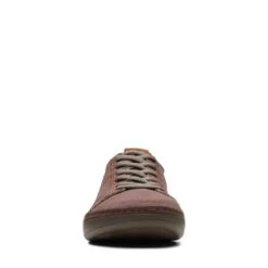 Clarks Higley Lace Brown Canvas -Clarks Step Deals Store 26171545 W 3
