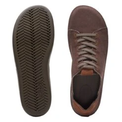 Clarks Higley Lace Brown Canvas -Clarks Step Deals Store 26171545 W 7