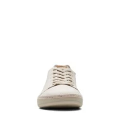 Clarks Higley Lace Sand Canvas -Clarks Step Deals Store 26171547 W 3