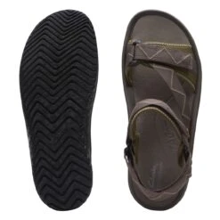 Clarks Wesley Trail Brown Combi -Clarks Step Deals Store 26171722 W 7