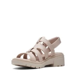 Clarks Coast Shine Sand Leather -Clarks Step Deals Store 26171727 W 4