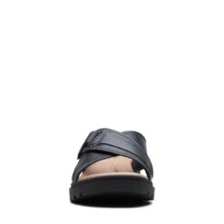 Clarks Coast Cross Black Leather -Clarks Step Deals Store 26171732 W 3