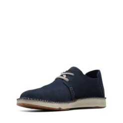 Clarks Gorsky Lace Navy Suede -Clarks Step Deals Store 26171753 W 4