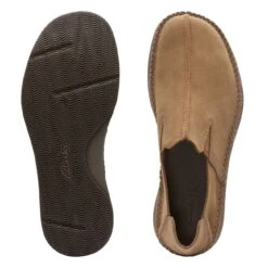 Clarks Gorsky Step Dark Sand Suede -Clarks Step Deals Store 26171755 W 7
