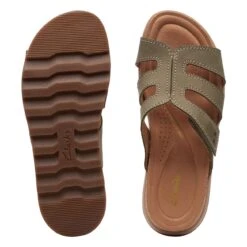 Clarks Yacht Coral Olive Nubuck -Clarks Step Deals Store 26171762 W 7