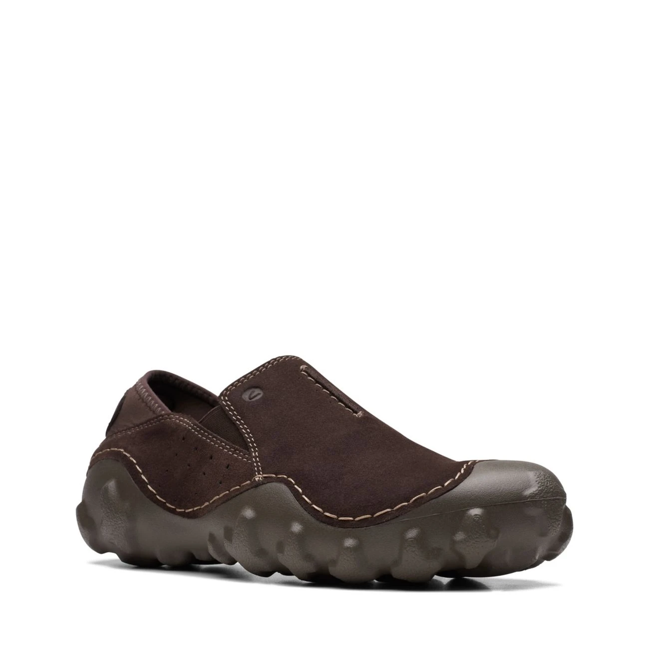 Clarks Mokolite Easy Dark Brown Suede 2 Clarks Mokolite Easy Dark Brown Suede - Image 2