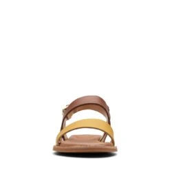 Clarks Karsea Strap Tan Combi -Clarks Step Deals Store 26171873 W 3