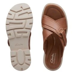Clarks Coast Cross Tan Leather -Clarks Step Deals Store 26171907 W 7