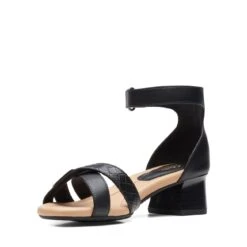 Clarks Desirae Lily Black/Tan -Clarks Step Deals Store 26171913 W 4