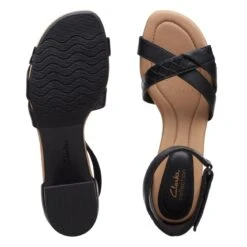 Clarks Desirae Lily Black/Tan -Clarks Step Deals Store 26171913 W 7