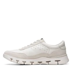 Clarks Nature X One White Leather -Clarks Step Deals Store 26171924 W 5