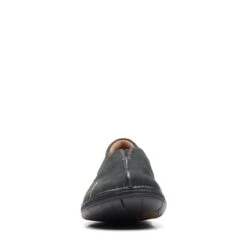 Clarks Un Loop Stride Black Nubuck 9 Clarks Un Loop Stride Black Nubuck -Clarks Step Deals Store 26171927 W 3
