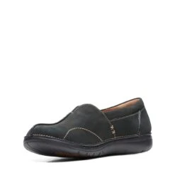 Clarks Un Loop Stride Black Nubuck 10 Clarks Un Loop Stride Black Nubuck -Clarks Step Deals Store 26171927 W 4