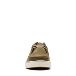Clarks Court Lite Wally Dark Olive Suede -Clarks Step Deals Store 26171983 W 3