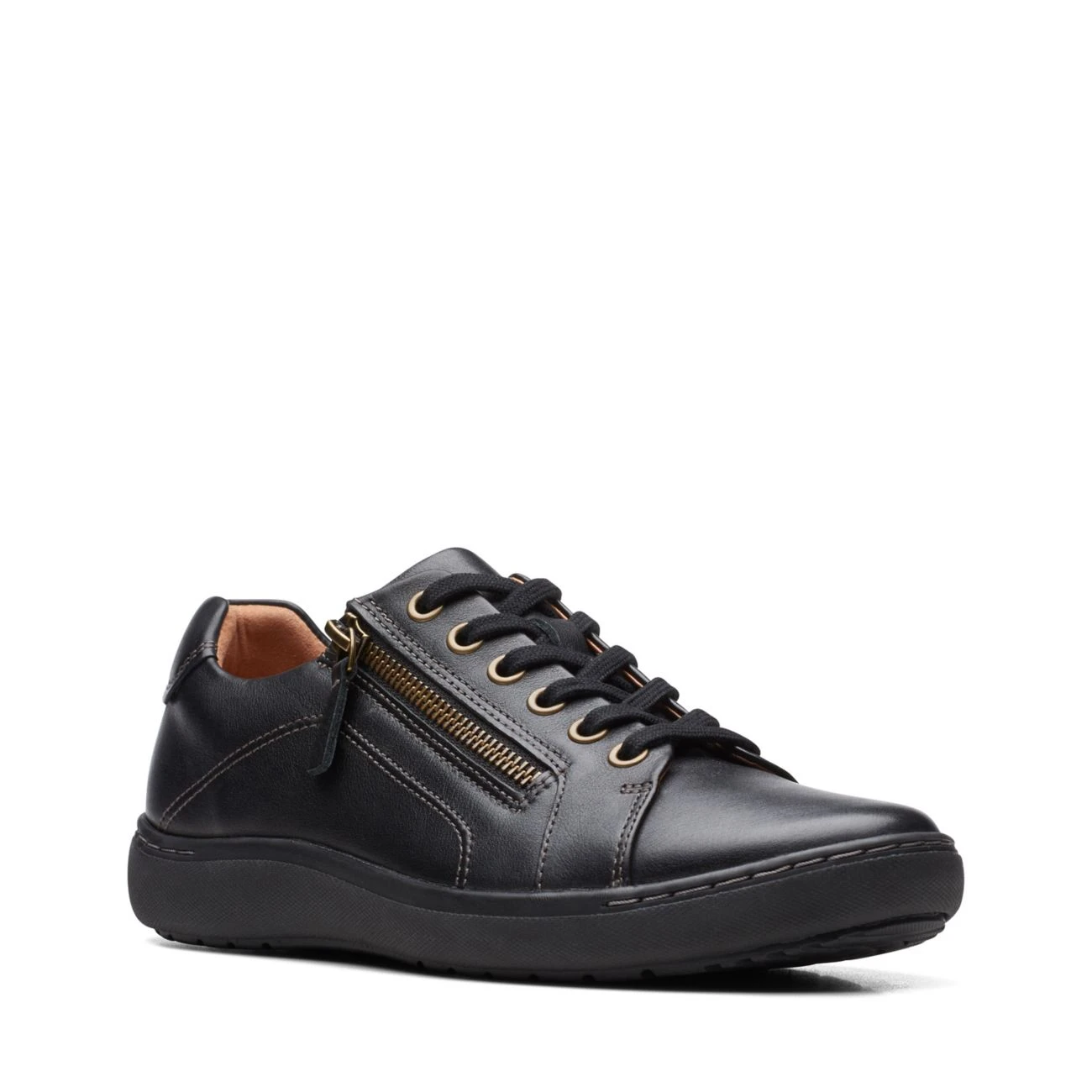 Clarks Nalle Lace Black/Black 3 Clarks Nalle Lace Black/Black - Image 3