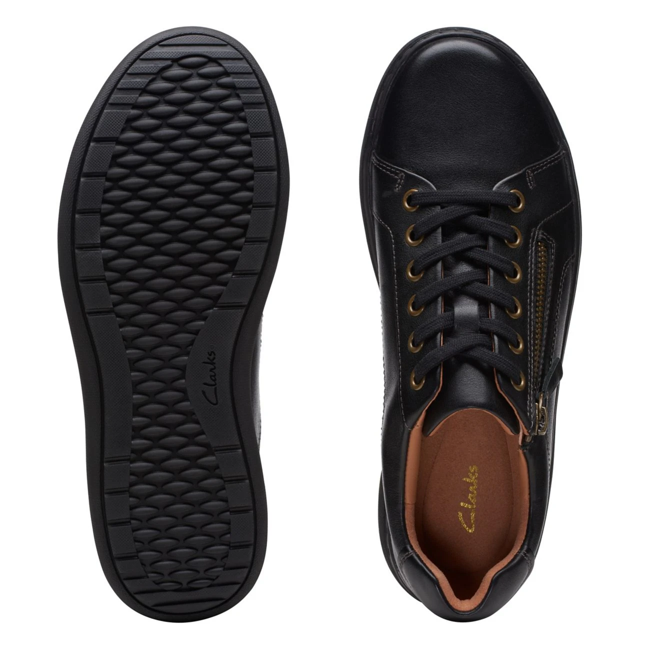 Clarks Nalle Lace Black/Black 8 Clarks Nalle Lace Black/Black - Image 8