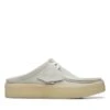 Clarks Wallabee Cup Lo Off White Suede