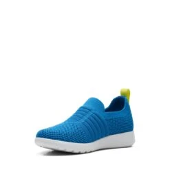 Clarks Ezera Walk Kid Blue Textile -Clarks Step Deals Store 26172028 W 4