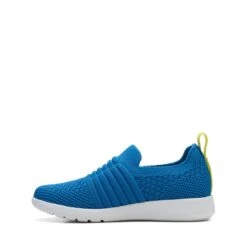 Clarks Ezera Walk Kid Blue Textile -Clarks Step Deals Store 26172028 W 5