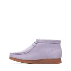 Clarks Wallabee Boot Older Lilac Suede 11 Clarks Wallabee Boot Older Lilac Suede -Clarks Step Deals Store 26172036 W 5