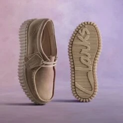 Clarks Torhill Bee Light Tan Nubuck -Clarks Step Deals Store 26172084 W 13