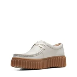 Clarks Torhill Bee Off White Leather -Clarks Step Deals Store 26172085 W 4