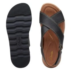 Clarks Yacht Cross Black Leather 13 Clarks Yacht Cross Black Leather -Clarks Step Deals Store 26172152 W 7