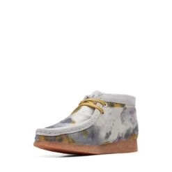 Clarks Wallabee Boot Older Tie Dye Textile -Clarks Step Deals Store 26172313 W 4