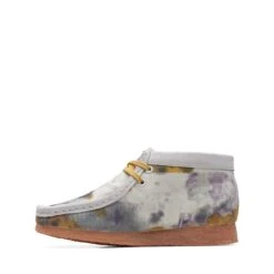 Clarks Wallabee Boot Older Tie Dye Textile -Clarks Step Deals Store 26172313 W 5
