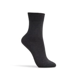 Clarks Solid Dress Crew Charcoal