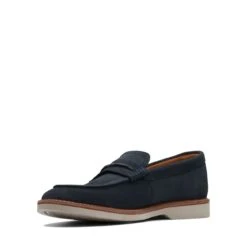 Clarks Atticus LT Slip Navy Suede 10 Clarks Atticus LT Slip Navy Suede -Clarks Step Deals Store 26172441 W 4