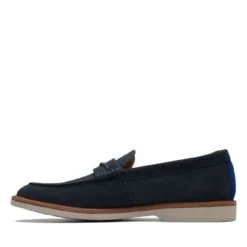 Clarks Atticus LT Slip Navy Suede 11 Clarks Atticus LT Slip Navy Suede -Clarks Step Deals Store 26172441 W 5