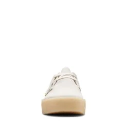 Clarks Ashcott Cup Off White Suede -Clarks Step Deals Store 26172515 W 3