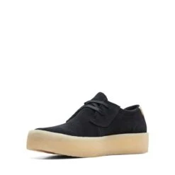 Clarks Ashcott Cup Black Suede 10 Clarks Ashcott Cup Black Suede -Clarks Step Deals Store 26172526 W 4
