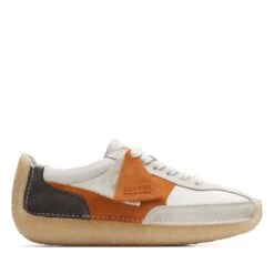 Clarks Natalie Run White/Orange