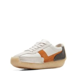 Clarks Natalie Run White/Orange -Clarks Step Deals Store 26172565 W 4