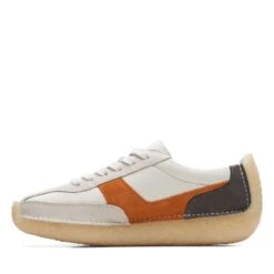 Clarks Natalie Run White/Orange -Clarks Step Deals Store 26172565 W 5