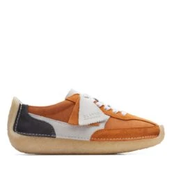 Clarks Natalie Run Orange Combination