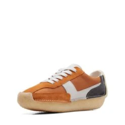Clarks Natalie Run Orange Combination -Clarks Step Deals Store 26172566 W 4