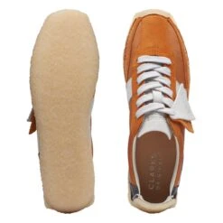 Clarks Natalie Run Orange Combination -Clarks Step Deals Store 26172566 W 7