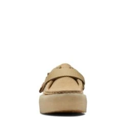Clarks WallaCup Strap Maple Suede -Clarks Step Deals Store 26172570 W 3