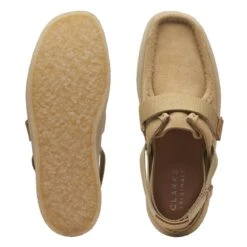 Clarks WallaCup Strap Maple Suede -Clarks Step Deals Store 26172570 W 7
