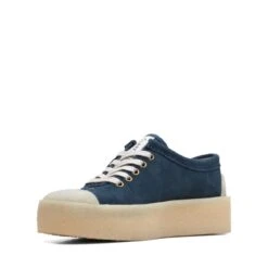 Clarks Tor Hoop Navy Suede -Clarks Step Deals Store 26172599 W 4