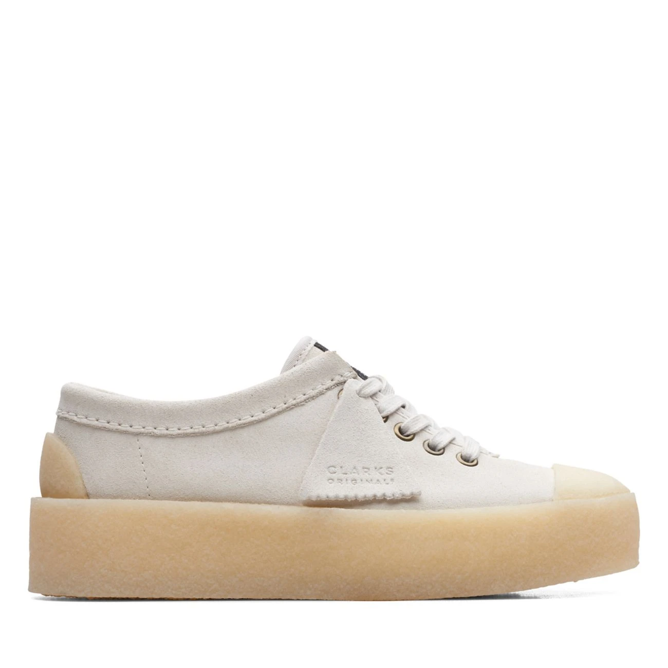 Clarks Tor Hoop Off White Suede 1 Clarks Tor Hoop Off White Suede