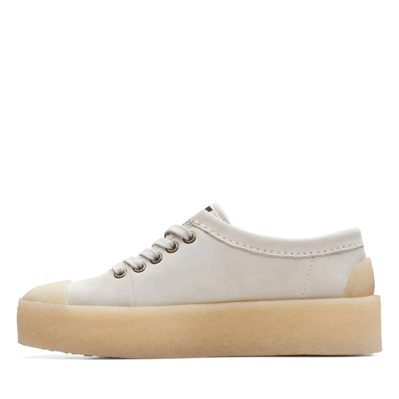 Clarks Tor Hoop Off White Suede 5 Clarks Tor Hoop Off White Suede - Image 5