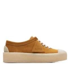 Clarks Tor Hoop Tan Suede