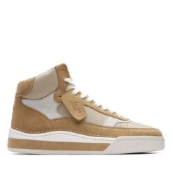 Clarks Step Deals Store 22 Clarks Craft Court Top Dark Sand Combi